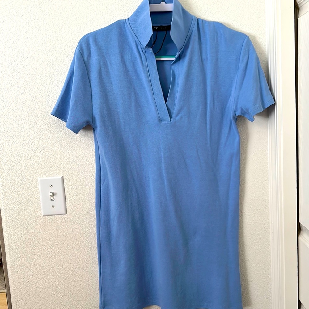 Zara cotton mini dress